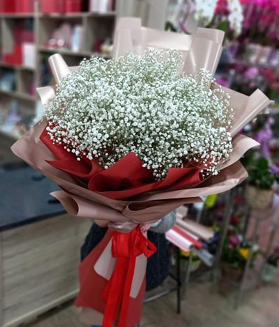 Букет цветов из: Гипсофила в Мамакане