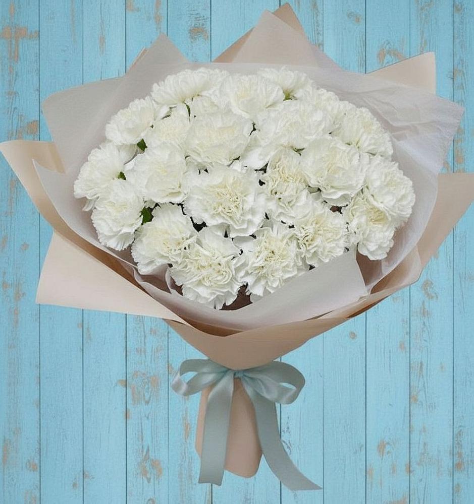 Букет цветов из: Гвоздики в Мамакане