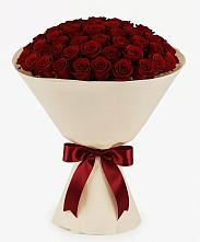 Букет 101 Бордовая роза Блэк Бакарра в Мамакане