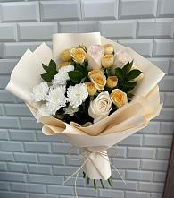Букет цветов из:  Розы и Хризантемы в Мамакане