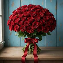Букет Красные розы Блэк Меджик в Мамакане