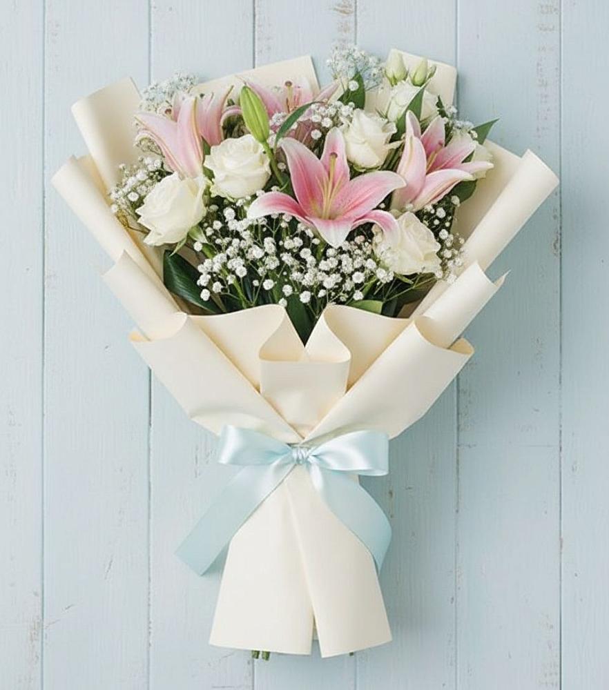 Букет цветов из: Лилии в Мамакане