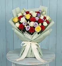 Букет цветов из:  Розы в Мамакане