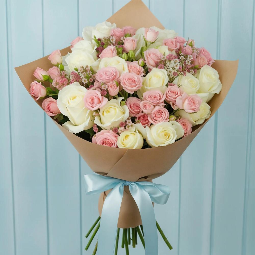 Букет цветов из: Розы в Мамакане