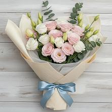 Букет цветов из:  Лизиантусы #REPLACE_PRED# Мамакане