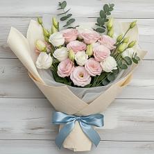 Букет цветов из:  Лизиантусы в Мамакане