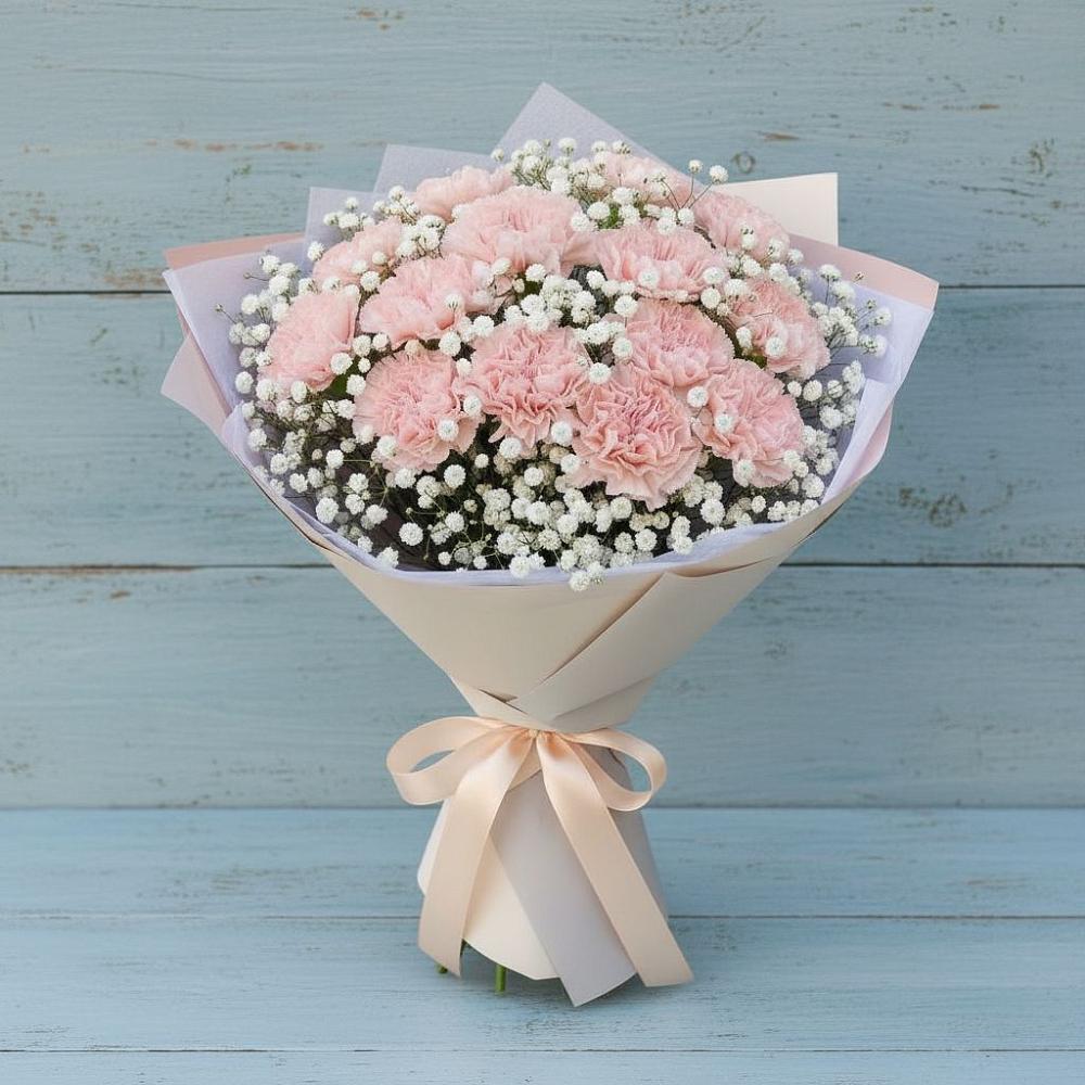 Букет цветов из: Гвоздики в Мамакане