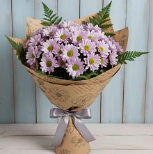 Букет цветов из:  Хризантемы #REPLACE_PRED# Мамакане