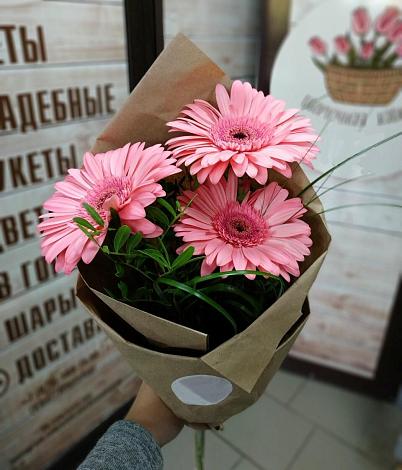 Букет цветов из: Герберы в Мамакане