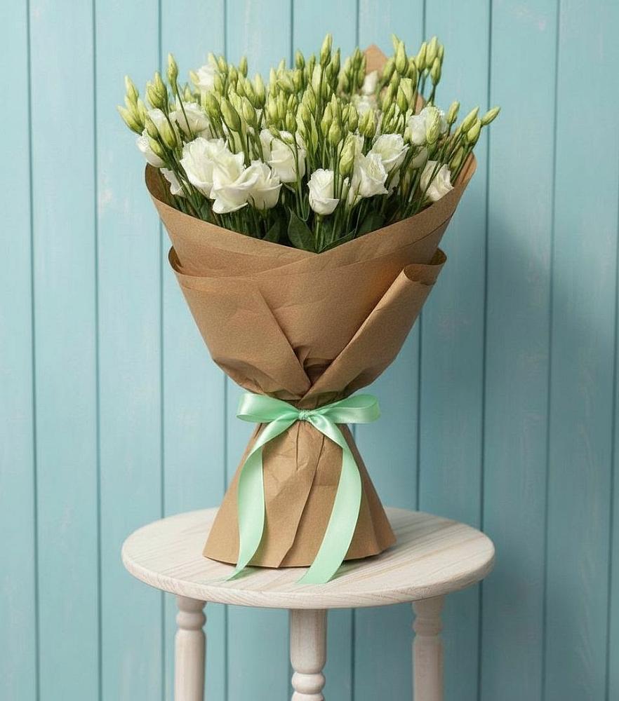 Букет цветов из: Лизиантусы в Мамакане