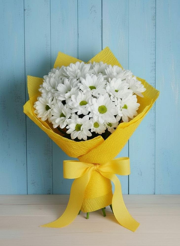 Букет цветов из: Хризантемы в Мамакане