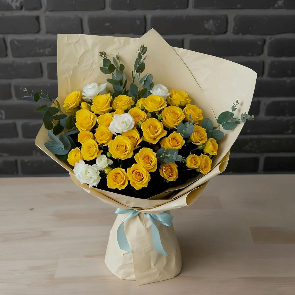 Букет цветов из: Розы в Мамакане