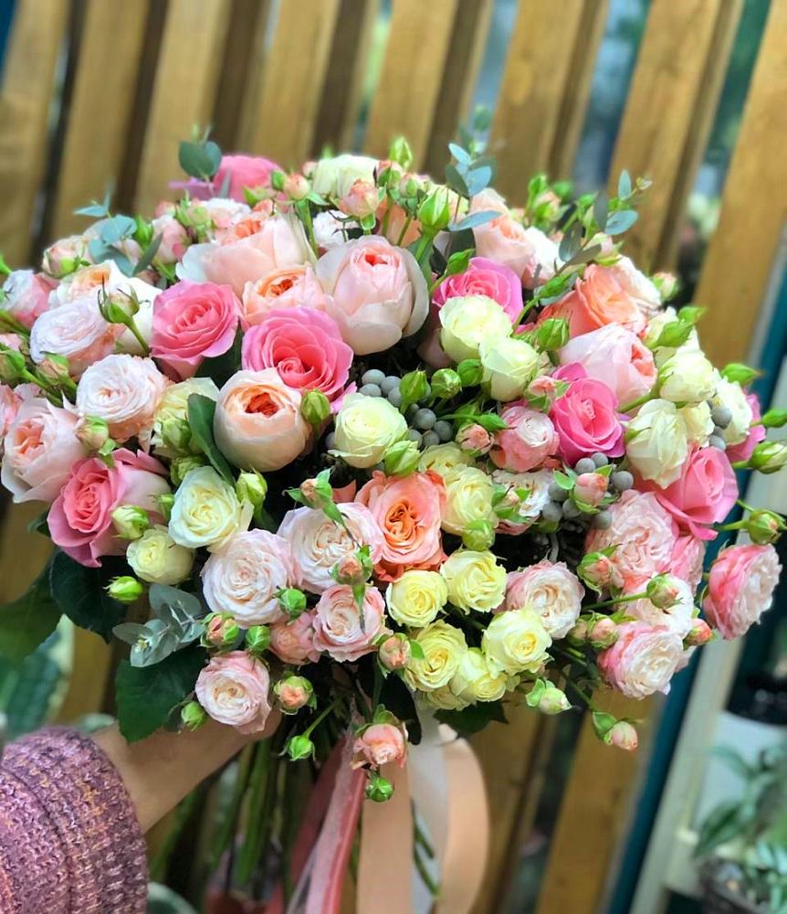 Букет цветов из: Розы в Мамакане