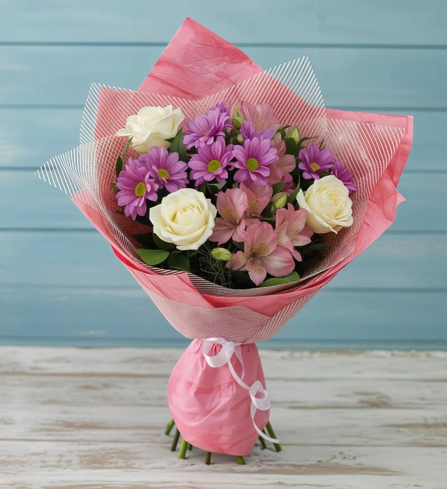 Букет цветов из: Герберы в Мамакане